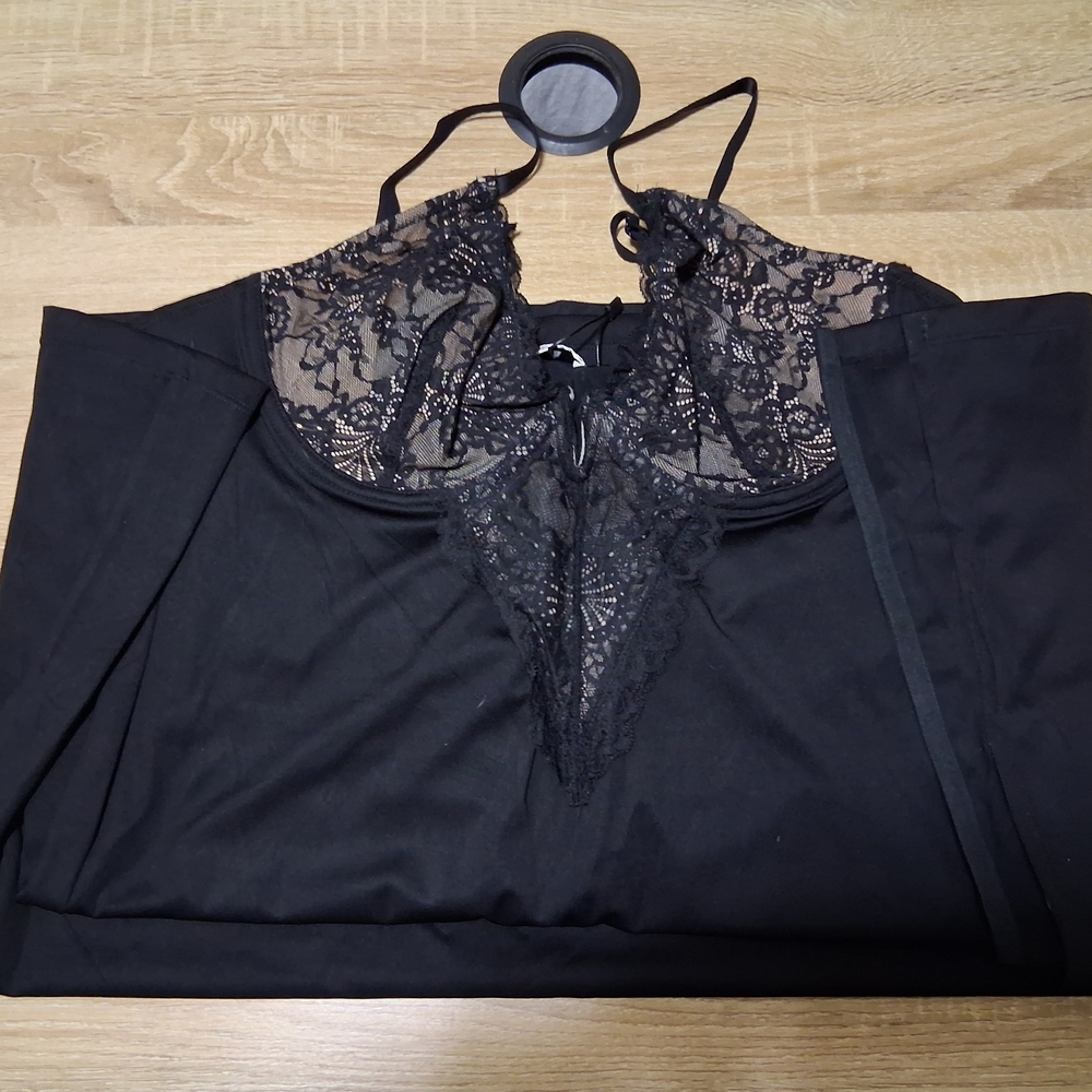 Popilush Shapewear Lace Maxi Dress